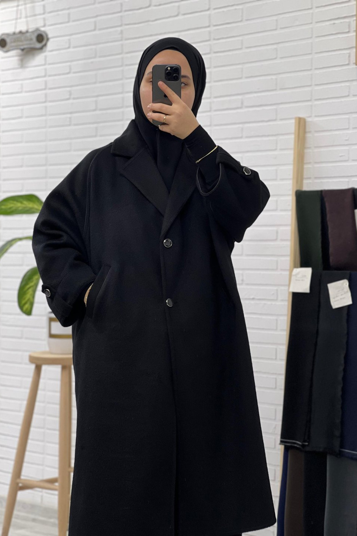 Armani Kalın kaşe Ahyâr Panço