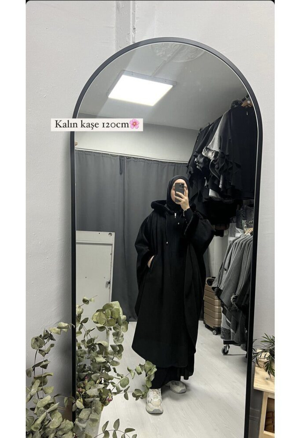 Armâni Kalın kaşe Fok Kaban 120 cm