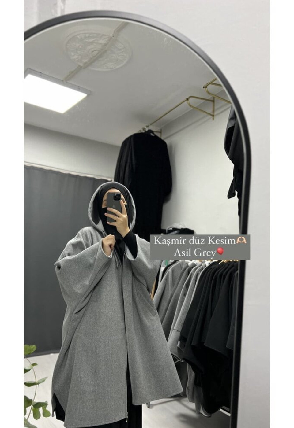 Asil Grey Düz (Floto Cep) Panço