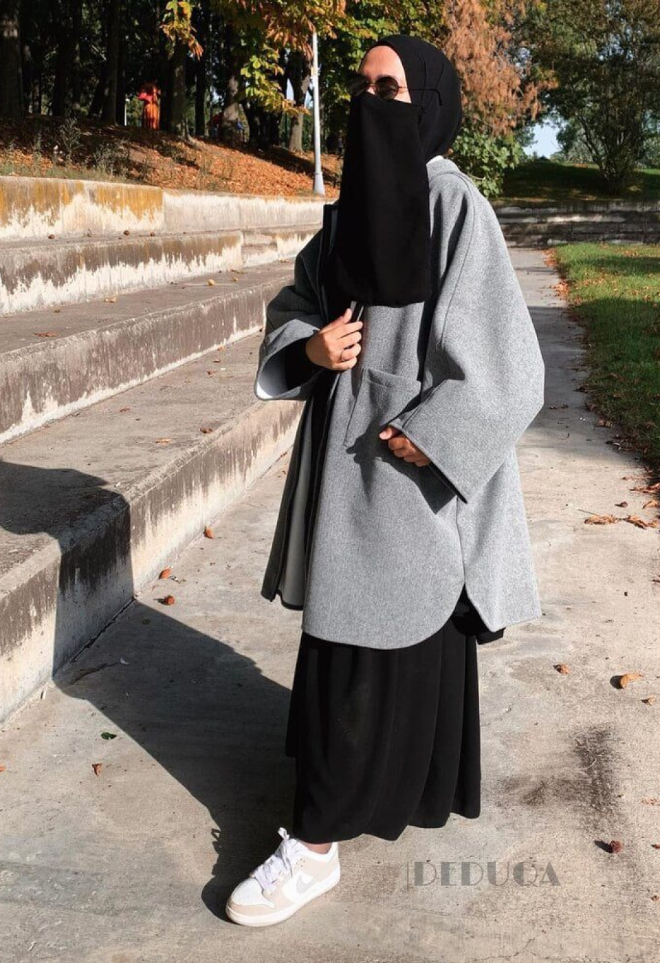 Asil Grey Düz (Kare Cep) Panço