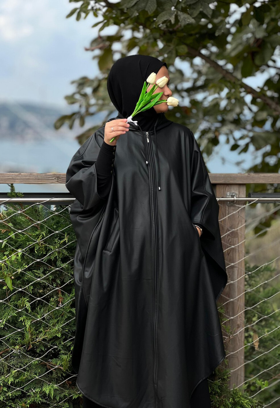 Deri Ceket Yağmurluk