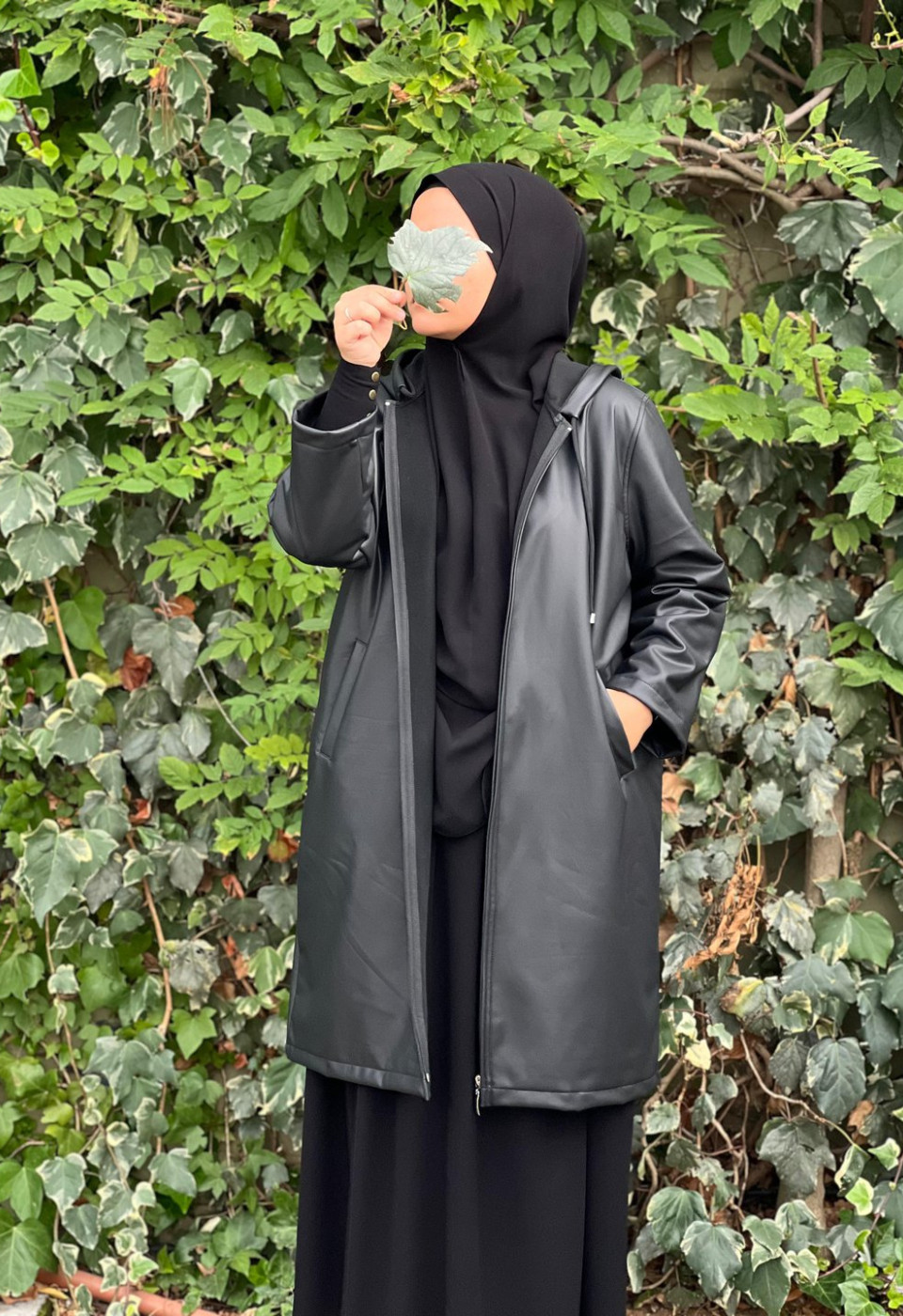 Deri Ceket Yağmurluk Düz Kesim