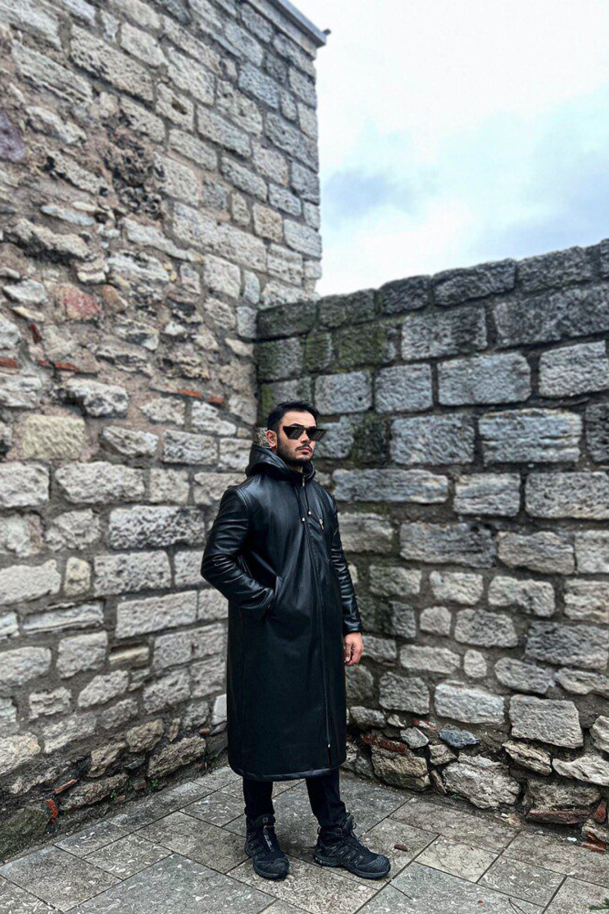 O Adam Deri Ceket Yağmurluk