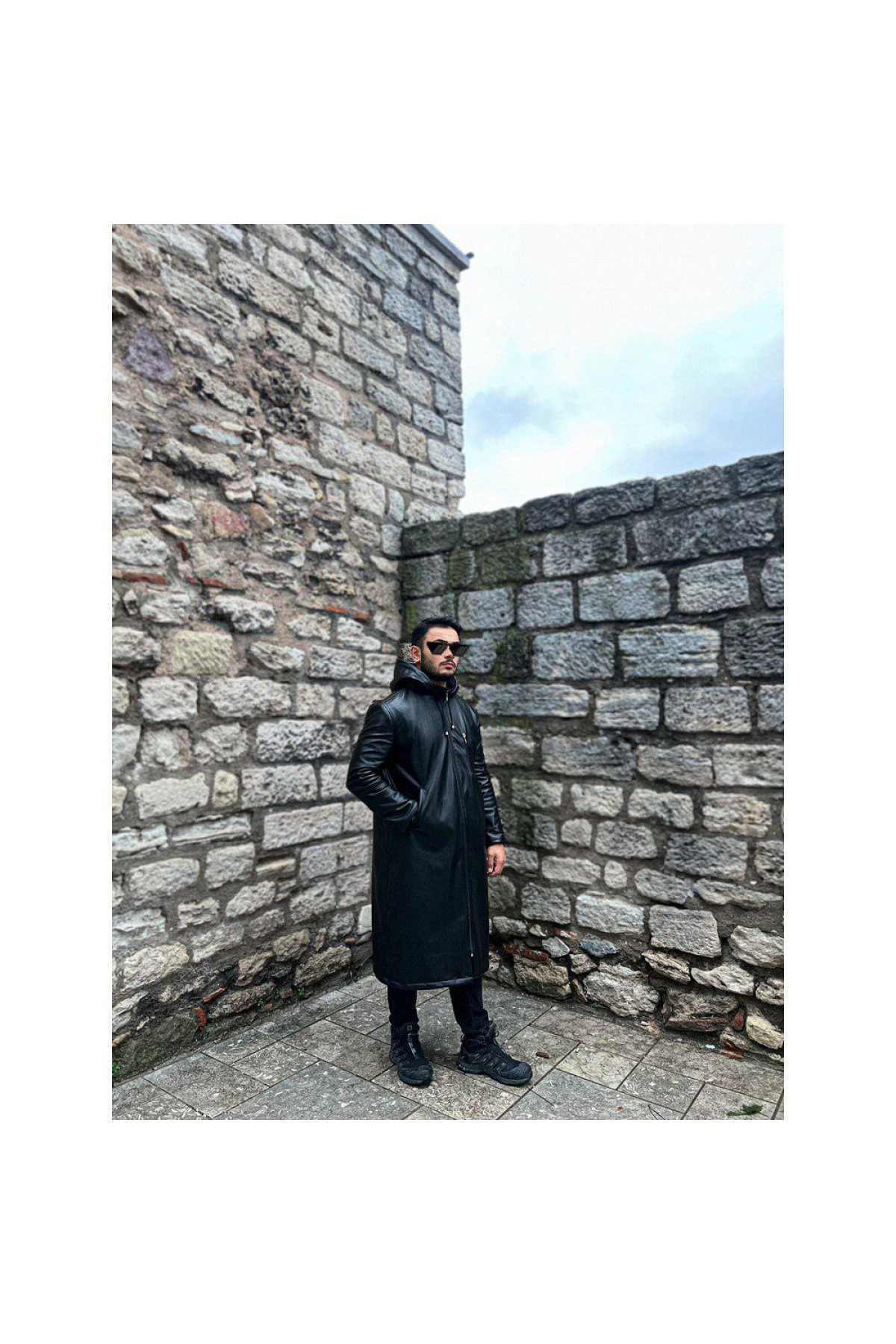 O Adam Deri Ceket Yağmurluk