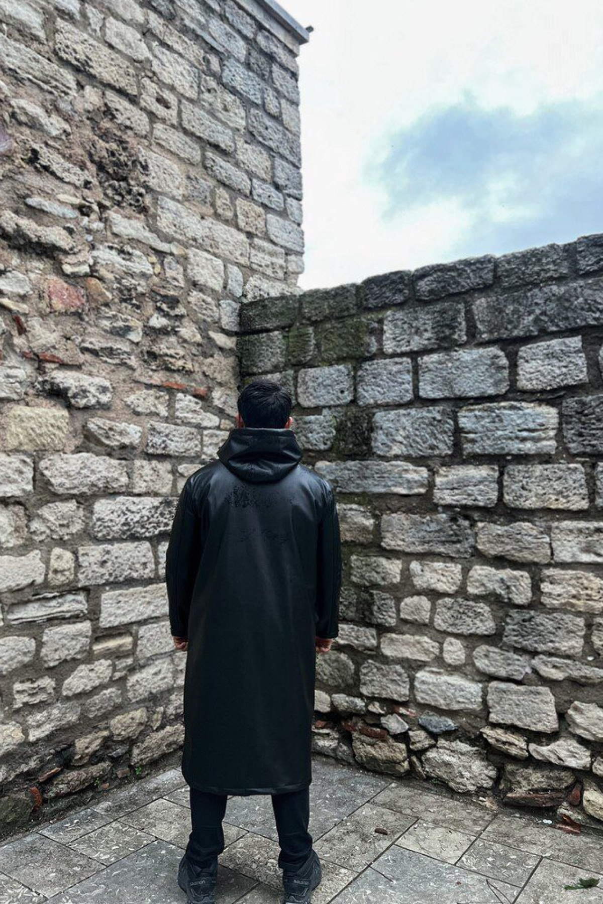 O Adam Deri Ceket Yağmurluk