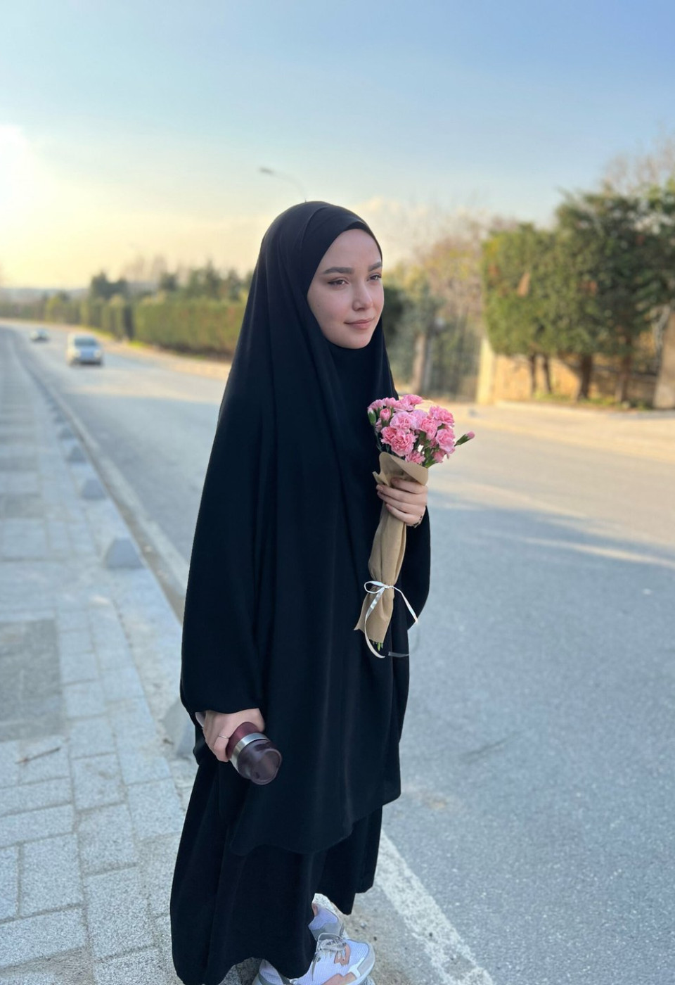 Peçeli Erzurum Model Çarşaf-ı Şerif