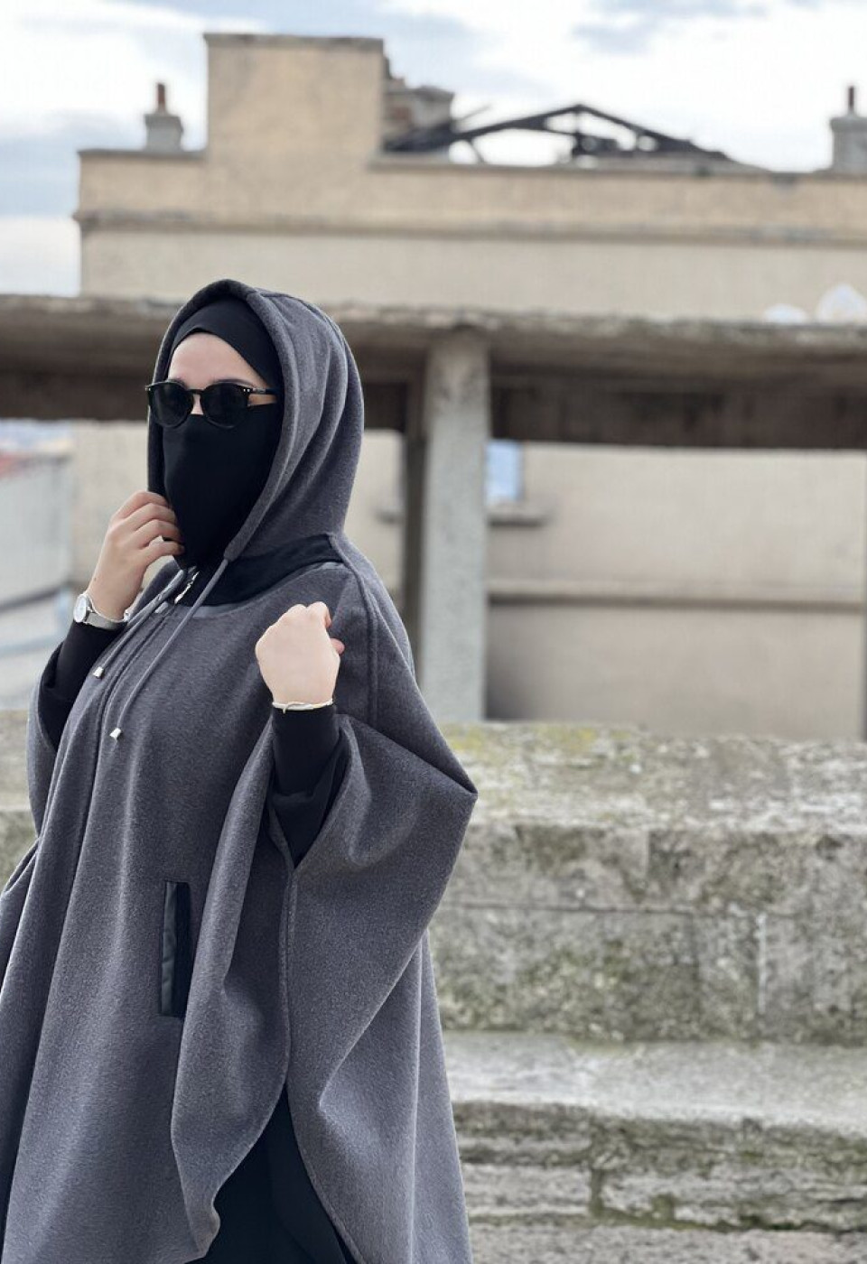 ZARA verev Fok tasarım panço