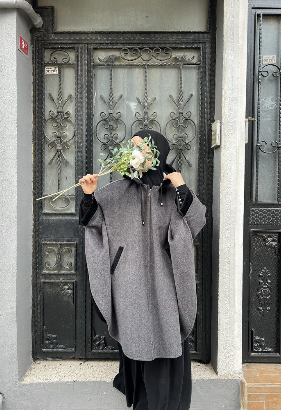 Zara Foklu floto cep panço